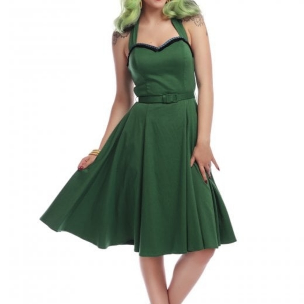 Beth Fringe Halter Dress